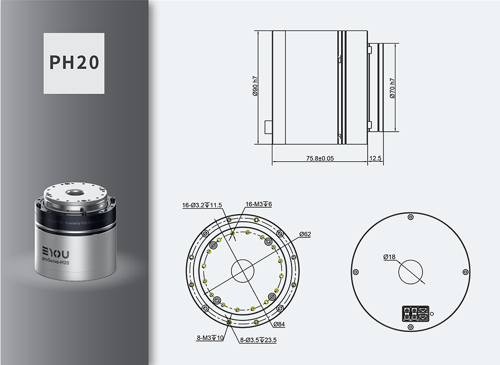 ph20 servo actuator