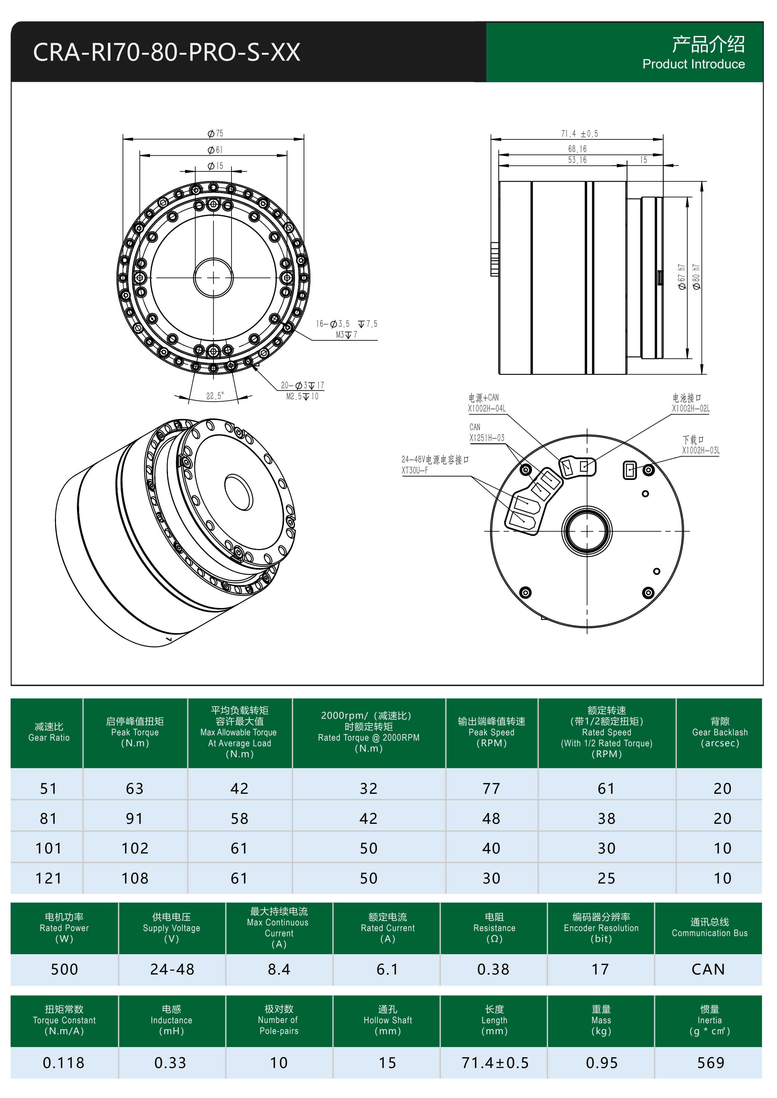 Harmonic Actuator 70-80s